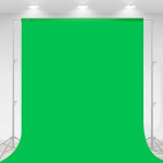 2x3M Reguleeritav Taustaseisu Komplekt Tugev Stuudiovarustus Fotostuudio Foto Video Taustaseis 2m x 3m Green Cloth white