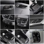 Haval H6 3. p&otilde;lvkond 2022 autosalongi lisatarvikutele, keskjuhtimisosale Paigaldage paneel, raami trimm roostevabast terasest Style I