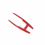 Honda Pilot 2015-2022 ABS s&uuml;sinikkiust/mattmust auto k&auml;igukasti nupu raami katte katte kleebiste auto jaoks punane