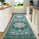 Boheemlaslik flanellvaip K&ouml;&ouml;givaip Retro koridori p&otilde;randavaip Suure pindalaga vaip Diivani veekindel kodu kaunistus 50X160CM (1.6X5.3FT gray