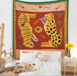 Abstraktne Maal Seinale Riputatav Vaip Tekk Kaunistus Elutuba Kunst Vaip Vaip Boho Visketekk Seinale Riputatav Makramee 230x180cm