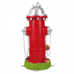 Koerte uriinialus Tulekustuti V&auml;listingimustes Kutsikate treenimispulk Muru ja Aia jaoks Realistlik Tulekustutaja Kingitus Meestele Uudne Lemmiklooma Aksessuaar punane