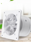 6 &Otilde;huventilatsiooni ventilaator Eemaldaja V&auml;ljat&otilde;mbeventilaator Aken Seinale K&ouml;&ouml;k Vannituba Tualett 2800 p/min 110V valge