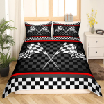 Ruuduline Lipp Tekikatted Teismelistele T&auml;iskasvanutele Kuninganna Kerged Tekikatted V&otilde;idus&otilde;idu Teemalised Voodipesukomplekt Magamistoa Sisustus Ilma Tekita 140x200cm 3pcs