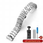 316L roostevabast terasest kellarihm Panerai Pam441 Pam111 Pam01316 jaoks Meeste terasrihm Kaarjas otsik Kellarihma tarvikud 22mm 24mm 24mm