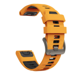 Fenix8 Randmerihm Garmin Fenix 8 47mm 51mm E 7 7X/Epix Pro/6 6X 5X Plus/Enduro 3 QuickFit 26mm 22mm Silikoonist K&auml;ev&otilde;ru 2028 QuickFit 22mm orange