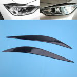 2Pcs Carbon Fiber Headlight Eyebrows Eye Lid Cover Trims Moulding Car fit for BMW 4 Series F32 F33 F36 M3 F80 M4