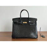 Kazilan 35cm s&auml;&auml;reosa versioon krokodillimustriga veisenahast plaatinav&auml;rvi kott vabaaja naiste kott moodne atmosf&auml;&auml;riline &uuml;hes &otilde;las kantav k&auml;ekott 35cm