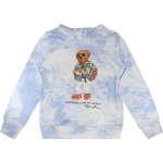 Polo Ralph Lauren Kapuutsiga dressipluus Kirjatr&uuml;kiga Laste kapuutsiga dressipluus Sinine 323936588-001 XL