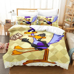 Wile E. Kojoot ja Road Runner Voodipesukomplekt &Uuml;heinimese Twin T&auml;iskasvanu Queen King Suurusega Magamistoa Tekikate T&auml;iskasvanud Lapsed Tekikate Komplekt EU Single(135*200cm)3pcs