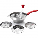 Presse pur&eacute;e - Ibili - 742420 - Inox - 20 cm - 3 disques inclus