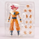 16cm Dragon Ball Super Saiyan 3 Goku tegevuskuju SHF Anime liigutatav PVC kollektsiooninukk Figuur Kakarotto Son Goku Mudel M&auml;nguasjad