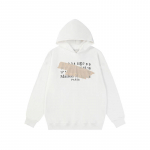 Maison Margiela MM6 Unisex kummikattega frotee kapuutsiga pusa Medium valge