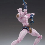 Fantastiline seiklus Jojo'S Kira Yoshikage Killing Queen Anime tegevusnukk Moodne laua kaunistus Poiste m&auml;nguasjade kogu roosa