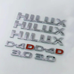 HILUX T&auml;helogo 3D Autokleebised Toyota Hiluxi Kere Muutmise Tarvikutele Pagasiruumi Tagumine Kaunistussilt Kleebised