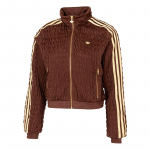 Adidas Originals Spordijooks Stiilne krae T&otilde;mblukk Pikkade varrukatega Jakk Naiste Jakid KS2871 S