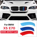 BMW X1 X2 X3 X4 X5 X6 X7 E84 F48 F49 F39 E83 F25 G01 F26 G02 E70 F15 E53 G05 E71 E72 F16 G06 G07 jaoks 3 tk Auto iluv&otilde;re kaunistusriba E70 2008-2013 white
