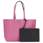 Lacoste Moekas Kahev&auml;rviline V&auml;rviplokk Avatud T&otilde;mblukuta Kott Naiste T&otilde;mblukuta Kotid Roosa Tume-Pruun NF2142AA-Q29 Pink & Dark Coffee,Large