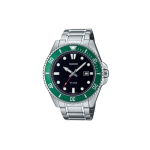 CASIO Meeste Must Kell MDV-107D-3A MDV-107D-3A Metal Watch Box (Free Gift) black