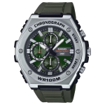 CASIO STANDARD 100m Veekindel Kvartsliikumine Vaikrihmaga K&auml;ekell Meeste Kellad Roheline Tihik MWA-300H-3AV Green Dial gray