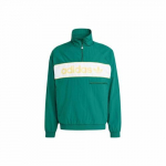 adidas Originals meeste roheline p&uuml;stkraega l&uuml;hikese lukuga pikkade varrukatega tuulejope S roheline