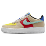Nike Air Force 1 Low GS Mitmev&auml;rviline Takjapael FN7818-100 EU 37.5 gray