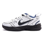 Nike Air Monarch 4 Chunky Sneakers Unisex Low top Black/White 415445-102(Team15-) 38 white