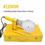 800W/1000W/1200W 20-110mm Kuumutust&ouml;&ouml;riist PPR PB PE Plasttorudele PPR Keevitus Kuumliimimismasin Elektriline Torukeevitusmasina Otsikute Komplekt 32 800W