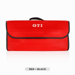 VW GTI GOLF 2026 Kuum VW VOLKSWAGENi jaoks Auto Logo Suur Ruum Kokkupandav Hoiukast Auto Pakiruum Reisikott Volkswageni VW RLine R jaoks red