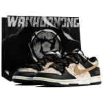 Nike Dunk Wan Hua Nong, Old Letter, Shopping Bag Low top Skateboard Shoes Men's Black Brown DD1391-100(Team113-S-BOX) 40