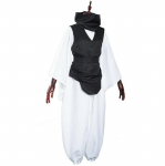 Jujutsu JJK Manga Anime Choso Cosplay Kost&uuml;&uuml;m Lilla Vest Kaeluslapp V&ouml;&ouml; Valged Elastikp&uuml;ksid &Uuml;laosa Kingitused S