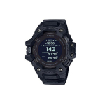 Casio G-Squad G-Shock Seeria S&uuml;dame l&ouml;&ouml;gisageduse j&auml;lgimine GPS-i nutikas sensor LED-valgus Nutikell P&auml;ikeseenergia Kvartsliikumine Vaikne Rihm GBD-H1000-1PRD Black Dial