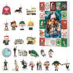 National Lampoon Christmas Vacation Advendikalender 2025, 24-p&auml;evane j&otilde;uluadvendikalender sisaldab 24 kingitust, Christmas Vacation One Size beige