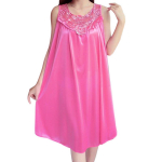 Naiste &ouml;&ouml;s&auml;rk Seksikas pesu hommikumantel kleit siidist Babydoll &ouml;&ouml;s&auml;rk vabaaja avar magamisriided XXXXXL pink
