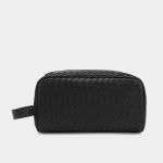 Ehtne nahk K&auml;sit&ouml;&ouml;na kootud Meeste k&auml;eshoitav Pealmine kiht Vahatatud lehmanahk Moodne pesukott Naiste kosmeetika Length 25cm x height 12.5cmx thickness 10.5cm
