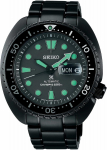 SEIKO PROSPEX Mehaaniline Automaatne Kell The Black Series Night Vision Turtle 200m Safiirklaas SRPK43 Valmistatud Jaapanis Must &Uuml;lemere Mudel [SEIKO] must