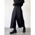 Samurai p&uuml;ksid Meeste Kevad-S&uuml;gis Disain Culottes Sirged Laiad p&uuml;ksid Kendo p&uuml;ksid 3 M must