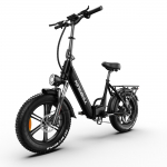 KINGBULL Literider 2.0 Kokkupandav Elektrijalgratas, 48V 13.5AH Eemaldatav Aku, Shimano 7-k&auml;iguline must