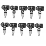 10tk TPMS Rehvir&otilde;huandur Programmeeritav Auteli T&ouml;&ouml;riistadele TS408 TS508 ITS600 315MHZ+433Mhz 2-&uuml;hes MX Sensor Monitor Black Silver