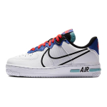 Nike Air Force 1 React Valge Astronoomiline Sinine Laserpunane GS CD6960-101 36.5