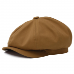 Botvela Newsboy M&uuml;ts Meeste Twill Puuvillane M&uuml;ts Baker Boy M&uuml;tsid Retro Suur Peakate Suured M&uuml;tsid Cabbie Apple Baret 57cm pruun