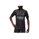Jordan Paris Saint-Germain FW25 2025/26 M&auml;ngu neljas Dri-FIT ADV Hingav V&auml;rviplokk L&uuml;hikeste varrukatega Jalgpallis&auml;rk Meeste topid HQ4208-045 L black