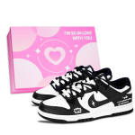 Nike Dunk Must Valge, Trendikad Koomiksid Kulumiskindlad Kulumiskindlad Madalad Tossud Rula Kingad Unisex Must DD1391-100(Team883-) 39