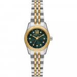 Michael Kors MK4986 Lexington Rohelise sihverplaadiga naiste k&auml;ekell 26mm roheline