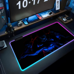 C-Counter Strike 2 CS2 Hiirematt M&auml;ngur Helendav LED Hiirematt M&auml;ngulaud RGB Lauamatt Klaviatuur PC Hiirematt RGB600x300x3mm