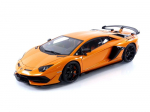 AUTOart Lamborghini Aventador SVJ P&auml;rloranž 1/18 (Valmis mudel)