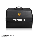 Auto pagasiruumi organiseerimiskast Suure mahutavusega kokkupandav hoiukott Porsche Cayenne Panamera Macan 911 718 Taycan Boxster Cayman 918 jaoks