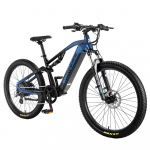 Cyrusher Flex T&auml;isvedrustusega Elektrijalgratas, 48V 15Ah LG Aku, Shimano 8-k&auml;iguline sinine
