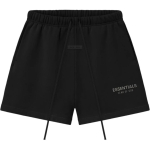 Fear of God Essentials Klassikaline fliisist l&uuml;hike p&uuml;ks 'Jet Black' Meeste 160SP252000F S black