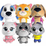 Armas Talking Tom Kass Pl&uuml;&uuml;snukk Pehme T&auml;idisega M&auml;nguasi Laste Kallistuspadi Kingitus- Cdsh